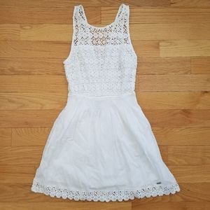 Hollister White Lace Summer Dress